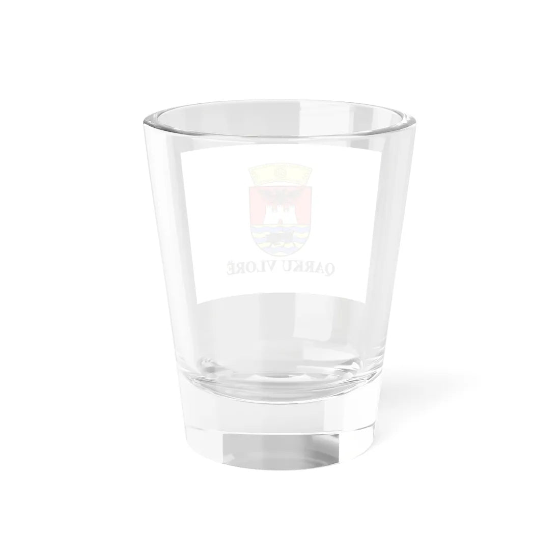 Flag of Vlorë (Albania) Shot Glass 1.5oz - Go Mug Yourself