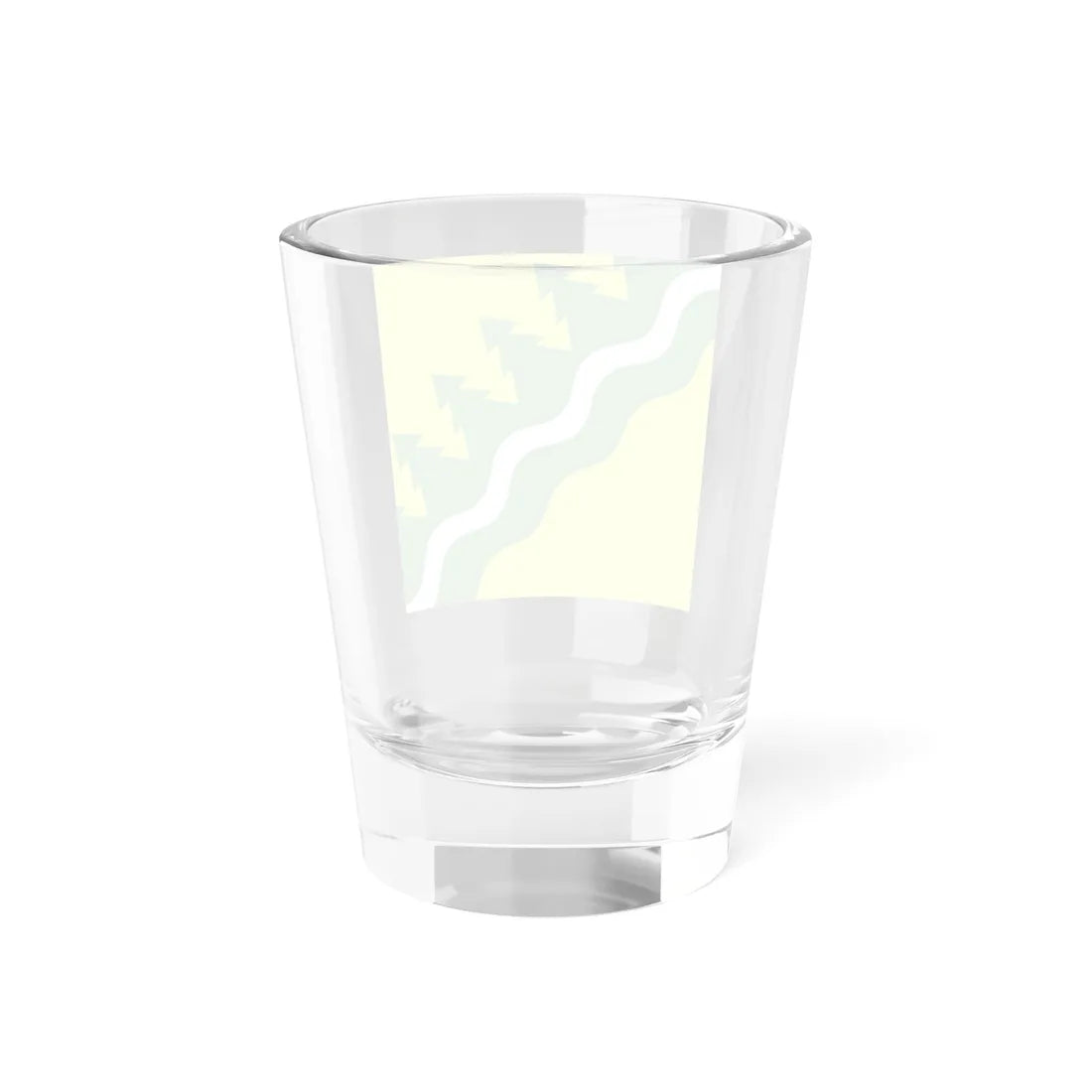 Flag of Vändra Parish (Estonia) Shot Glass 1.5oz - Go Mug Yourself
