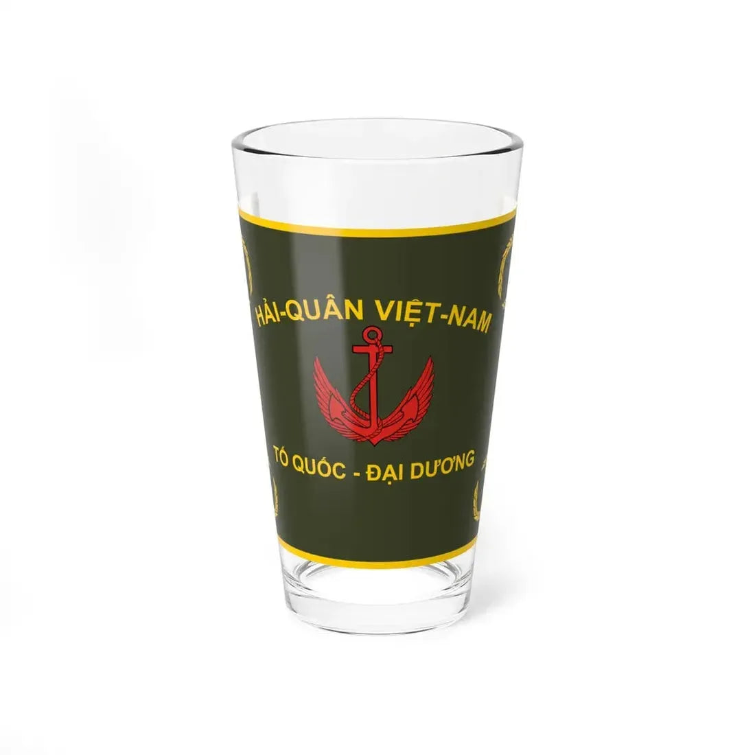 Flag of VNN (Vietnam) Pint Glass 16oz 16oz - Go Mug Yourself
