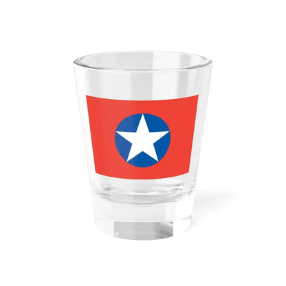 Flag of VNQDD (Vietnam) Shot Glass 1.5oz 1.5oz - Go Mug Yourself