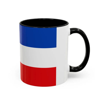 Flag of Vogelsbergkreis Germany - Accent Coffee Mug - Go Mug Yourself