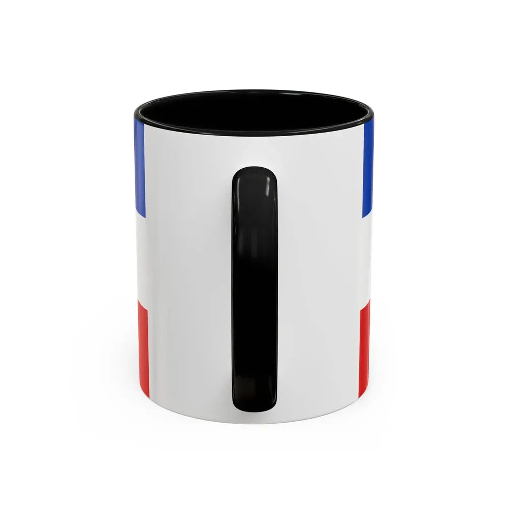 Flag of Vogelsbergkreis Germany - Accent Coffee Mug - Go Mug Yourself