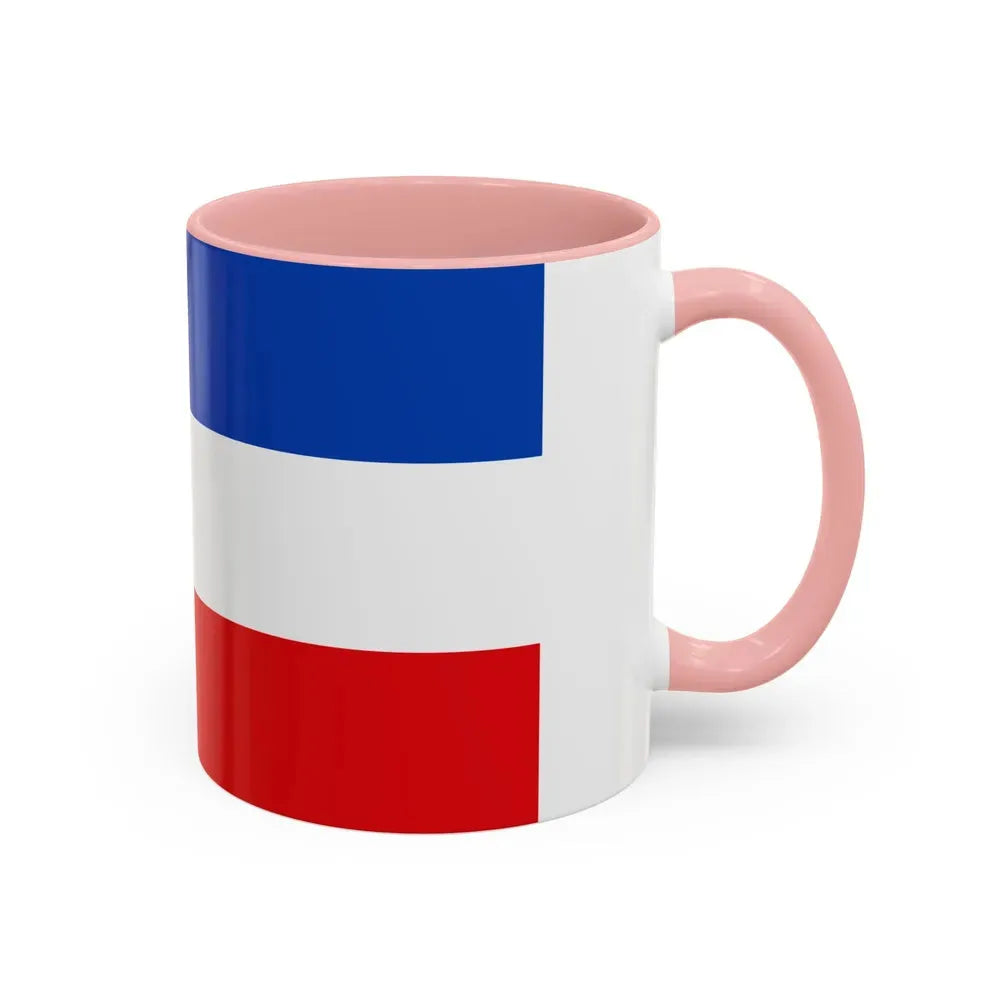 Flag of Vogelsbergkreis Germany - Accent Coffee Mug - Go Mug Yourself