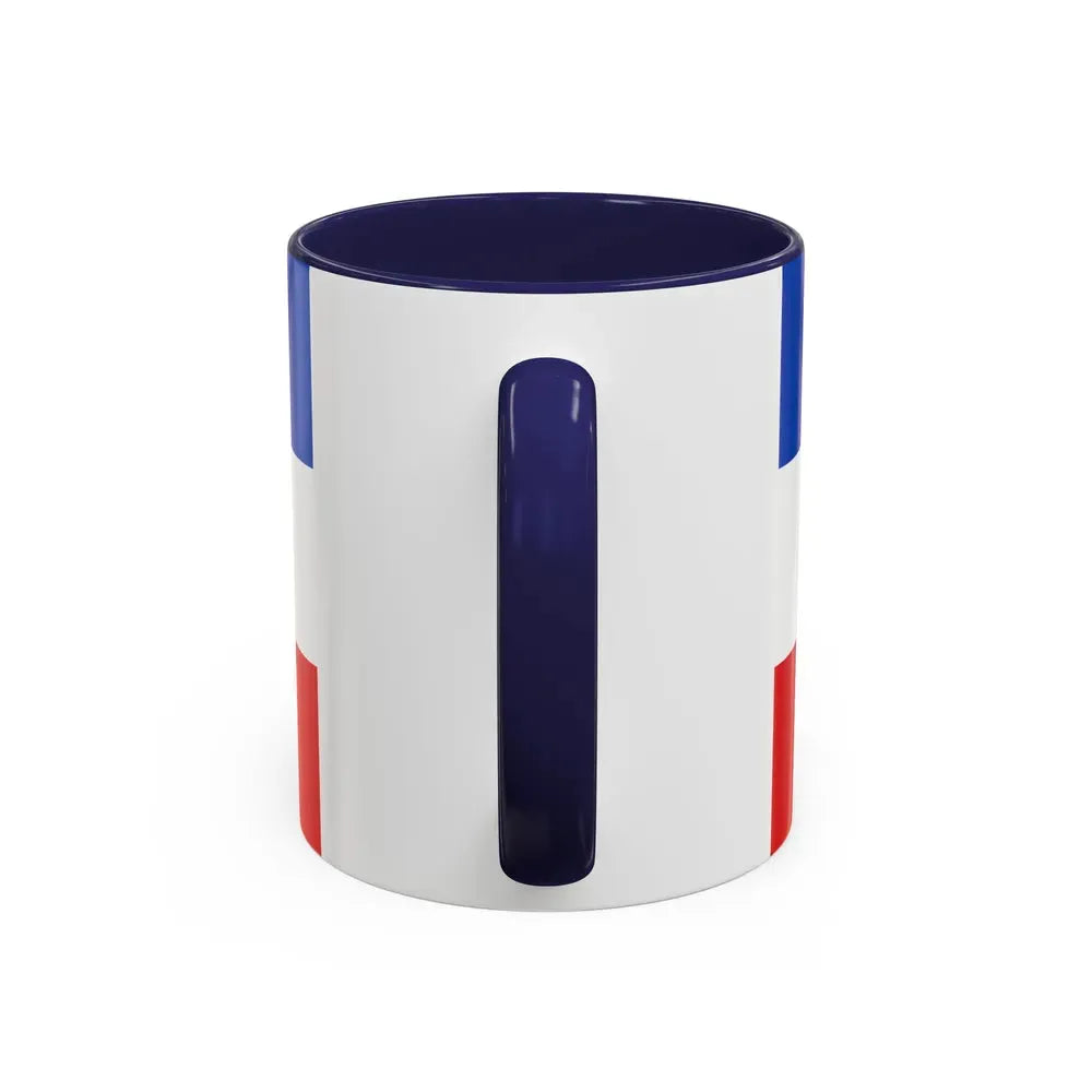 Flag of Vogelsbergkreis Germany - Accent Coffee Mug - Go Mug Yourself