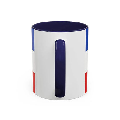 Flag of Vogelsbergkreis Germany - Accent Coffee Mug - Go Mug Yourself