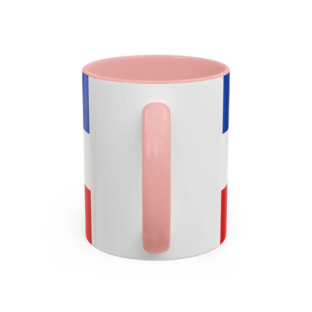 Flag of Vogelsbergkreis Germany - Accent Coffee Mug - Go Mug Yourself