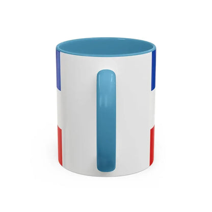Flag of Vogelsbergkreis Germany - Accent Coffee Mug - Go Mug Yourself