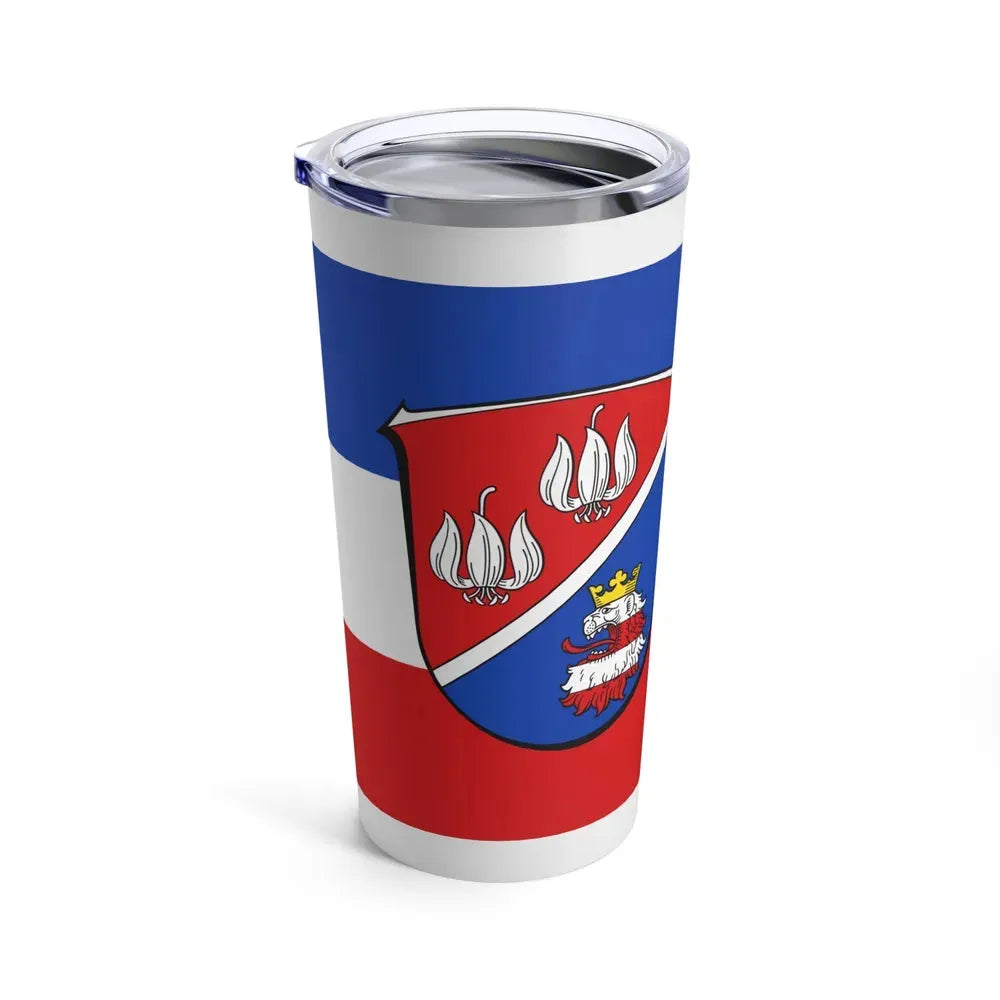 Flag of Vogelsbergkreis Germany - Tumbler 20oz - Go Mug Yourself