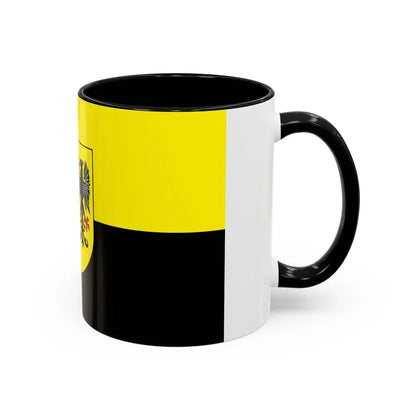 Flag of Vogtlandkreis Germany - Accent Coffee Mug - Go Mug Yourself
