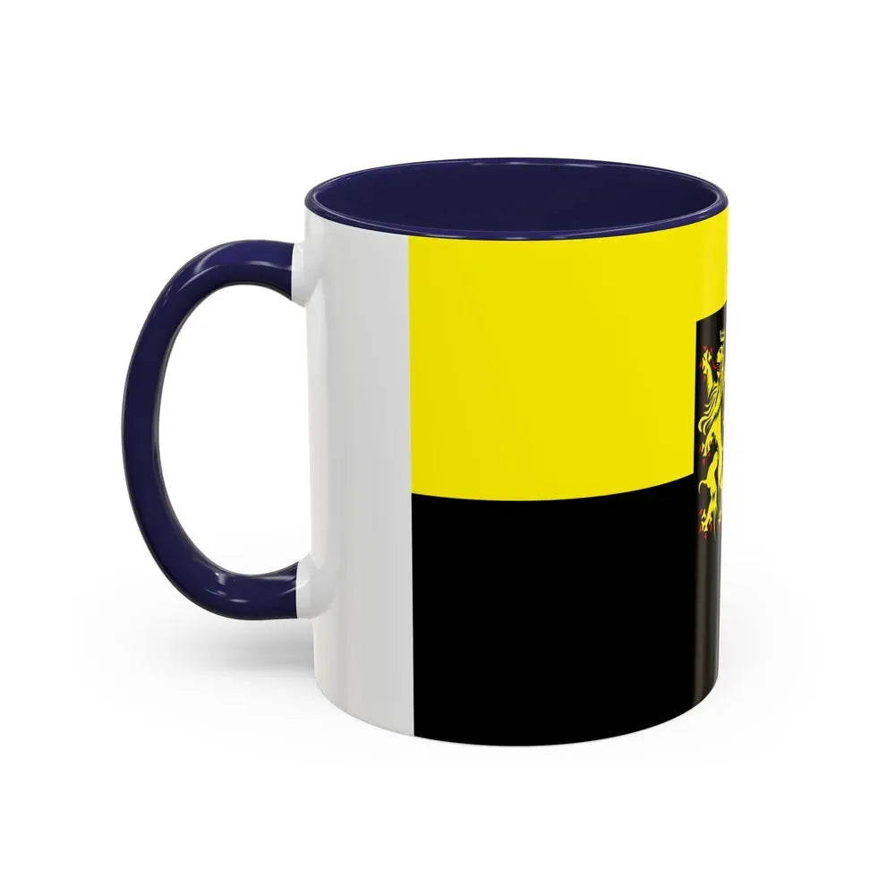 Flag of Vogtlandkreis Germany - Accent Coffee Mug - Go Mug Yourself