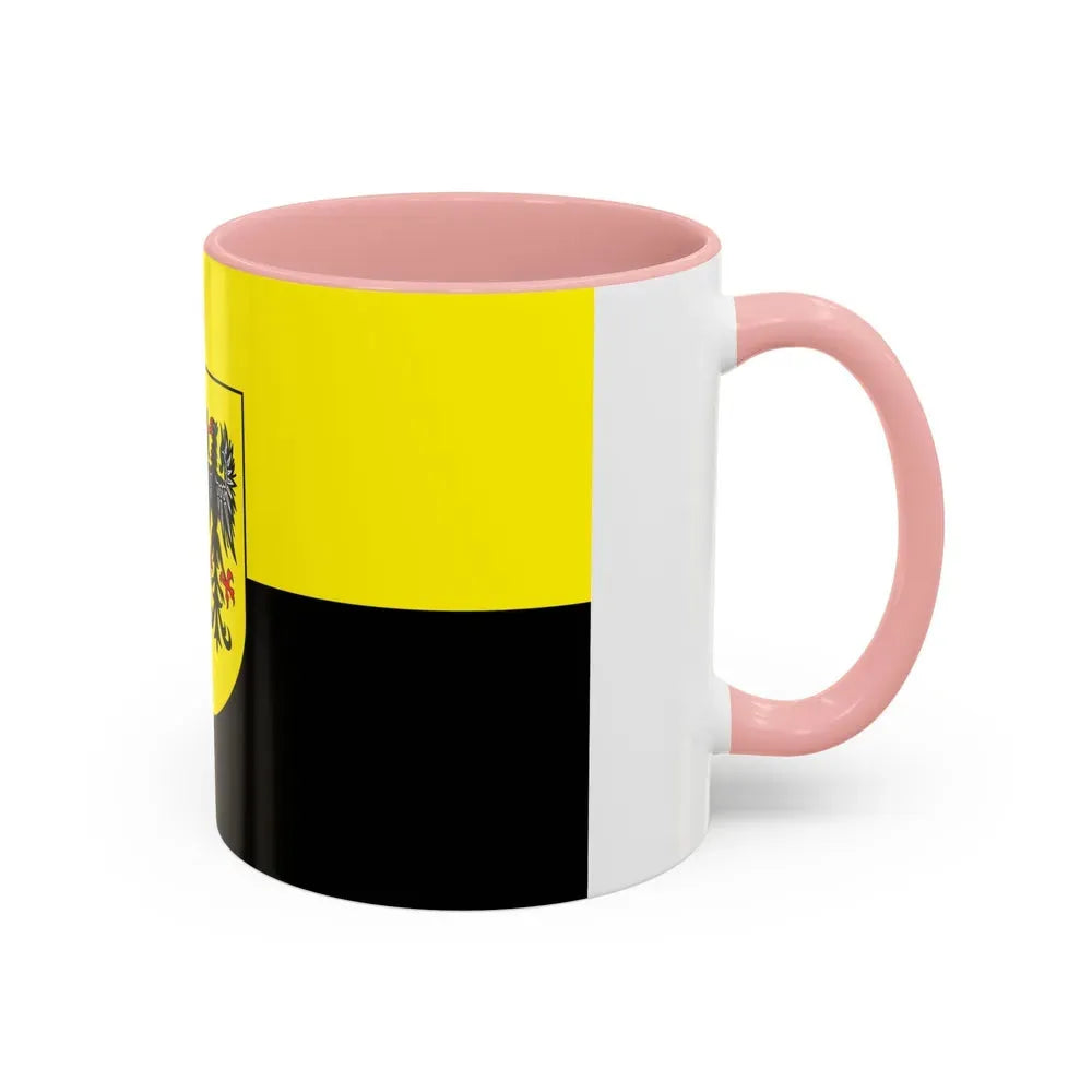 Flag of Vogtlandkreis Germany - Accent Coffee Mug - Go Mug Yourself