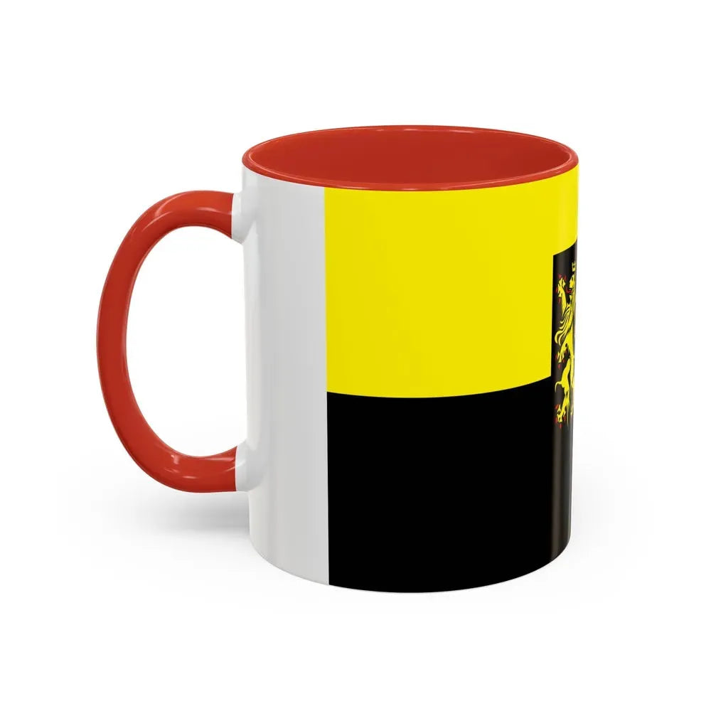 Flag of Vogtlandkreis Germany - Accent Coffee Mug - Go Mug Yourself