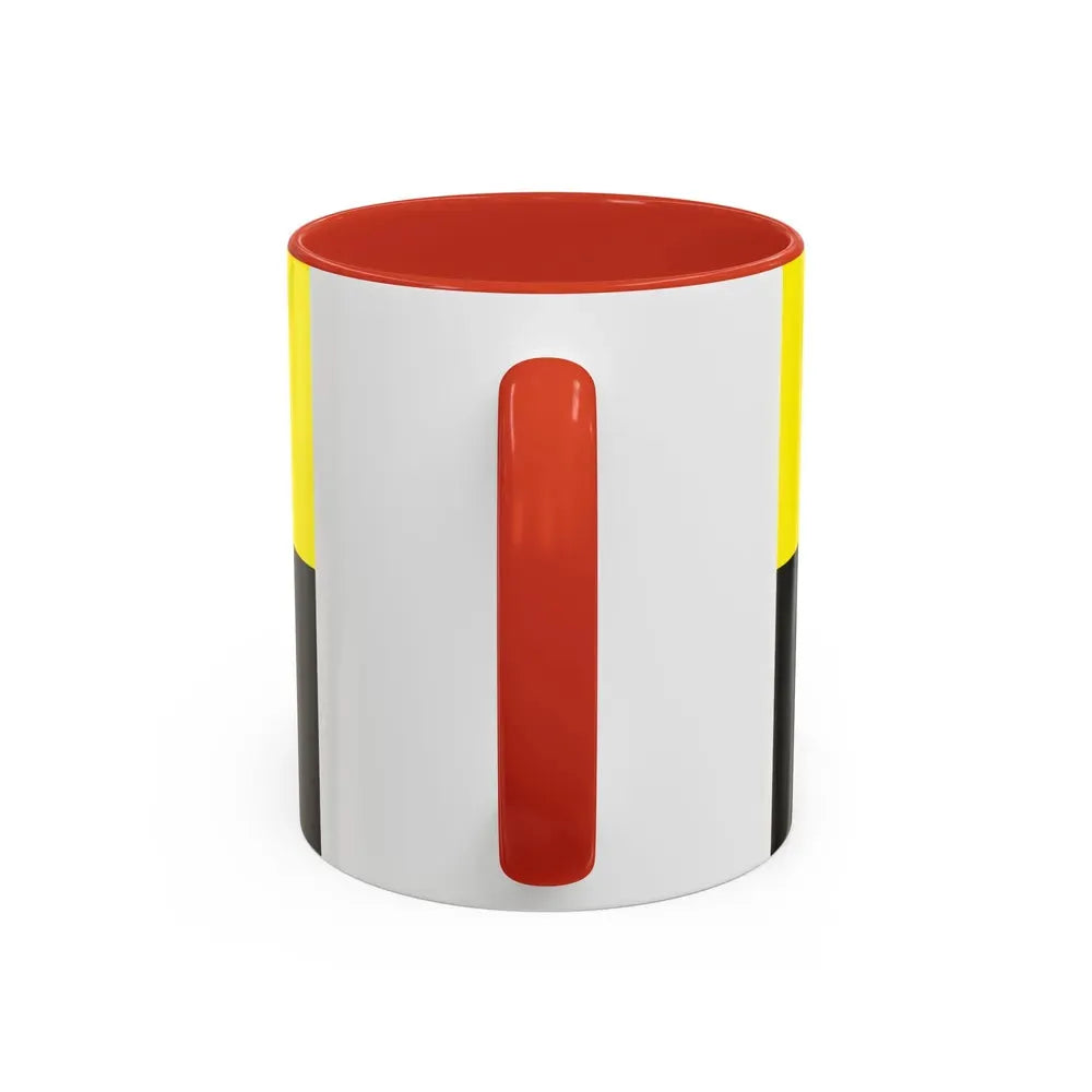Flag of Vogtlandkreis Germany - Accent Coffee Mug - Go Mug Yourself