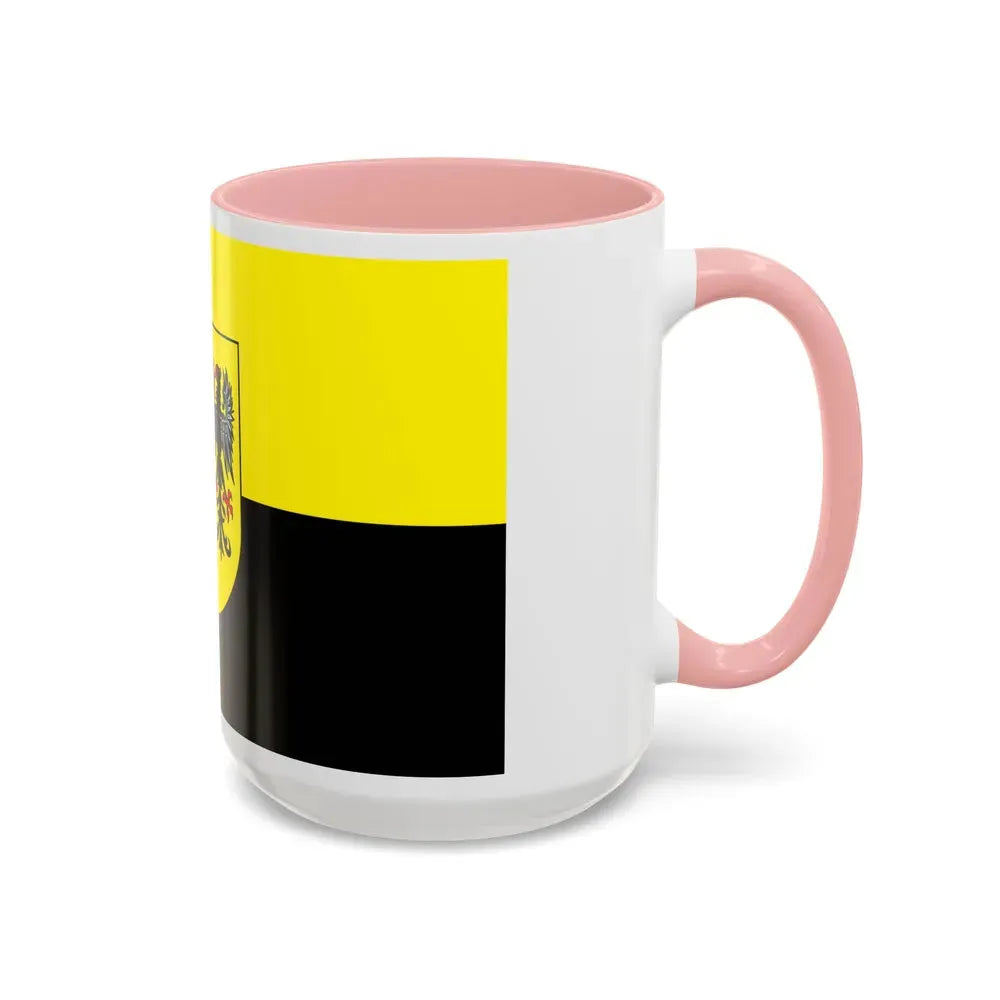 Flag of Vogtlandkreis Germany - Accent Coffee Mug - Go Mug Yourself