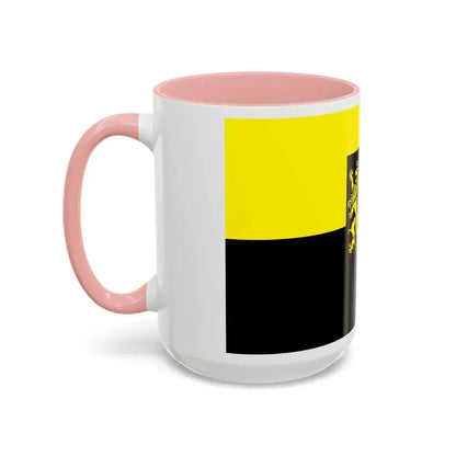 Flag of Vogtlandkreis Germany - Accent Coffee Mug - Go Mug Yourself