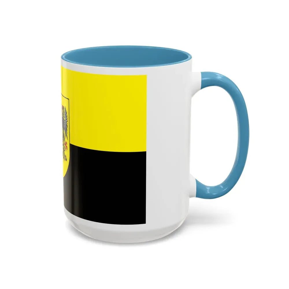 Flag of Vogtlandkreis Germany - Accent Coffee Mug - Go Mug Yourself