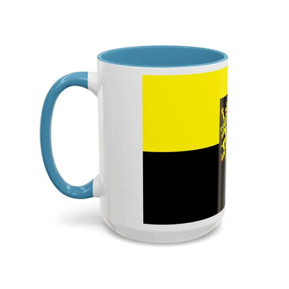 Flag of Vogtlandkreis Germany - Accent Coffee Mug - Go Mug Yourself