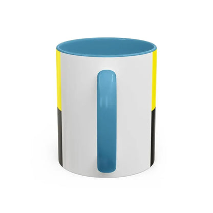 Flag of Vogtlandkreis Germany - Accent Coffee Mug - Go Mug Yourself