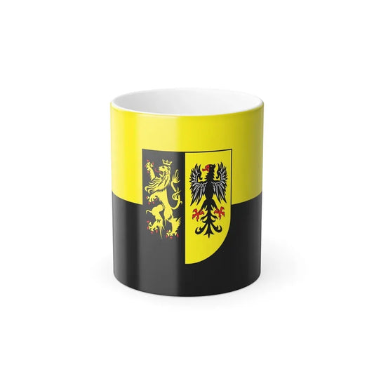 Flag of Vogtlandkreis Germany - Color Changing Coffee Mug 11oz - Go Mug Yourself