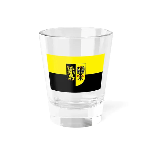 Flag of Vogtlandkreis Germany - Shot Glass 1.5oz 1.5oz - Go Mug Yourself