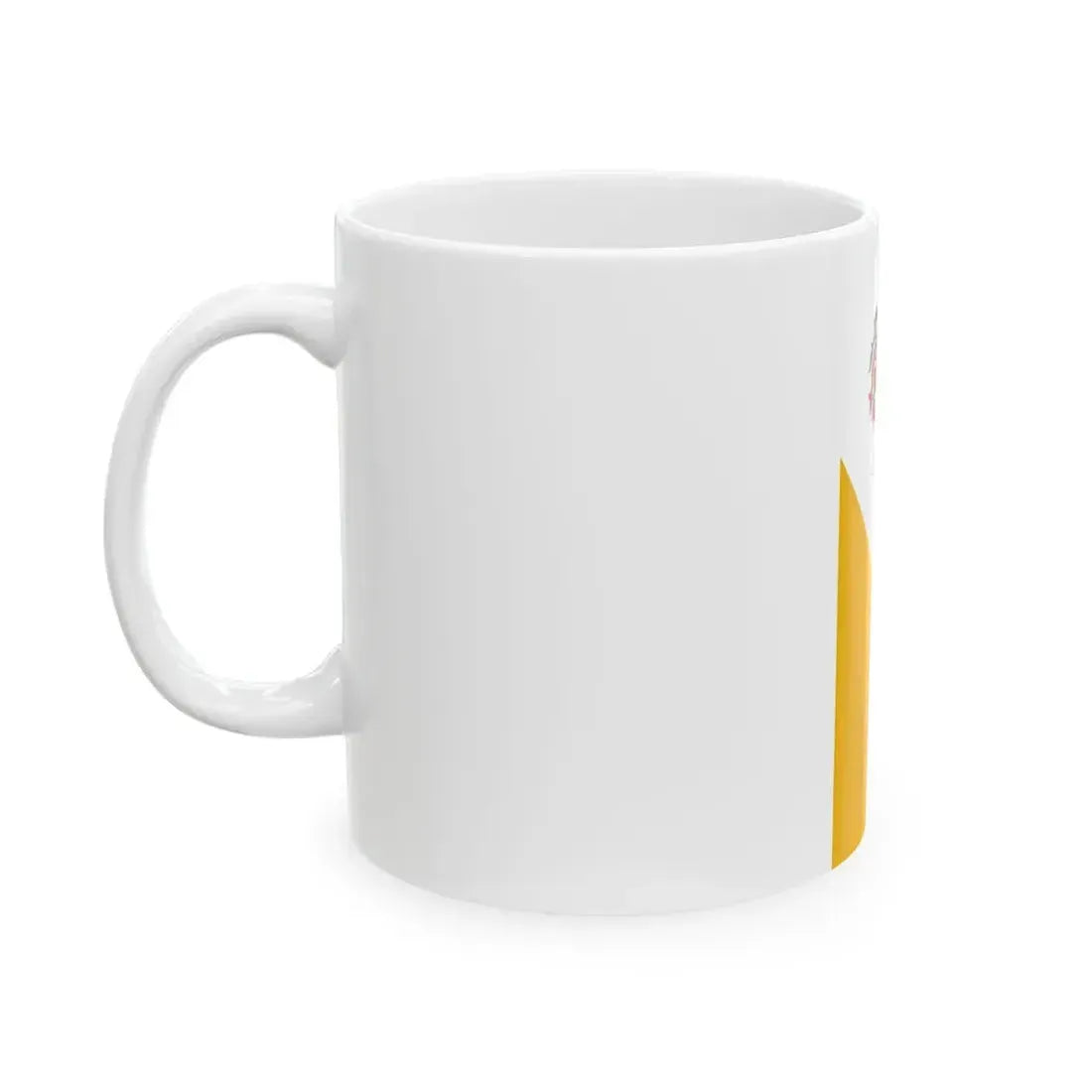 Flag of Vokany (Hungary) White Coffee Mug - Go Mug Yourself