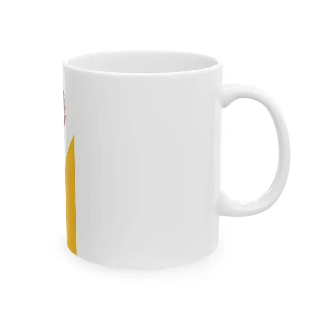 Flag of Vokany (Hungary) White Coffee Mug - Go Mug Yourself