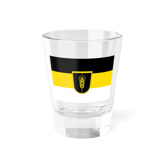 Flag of Volga Germans version (Russia) Shot Glass 1.5oz 1.5oz - Go Mug Yourself