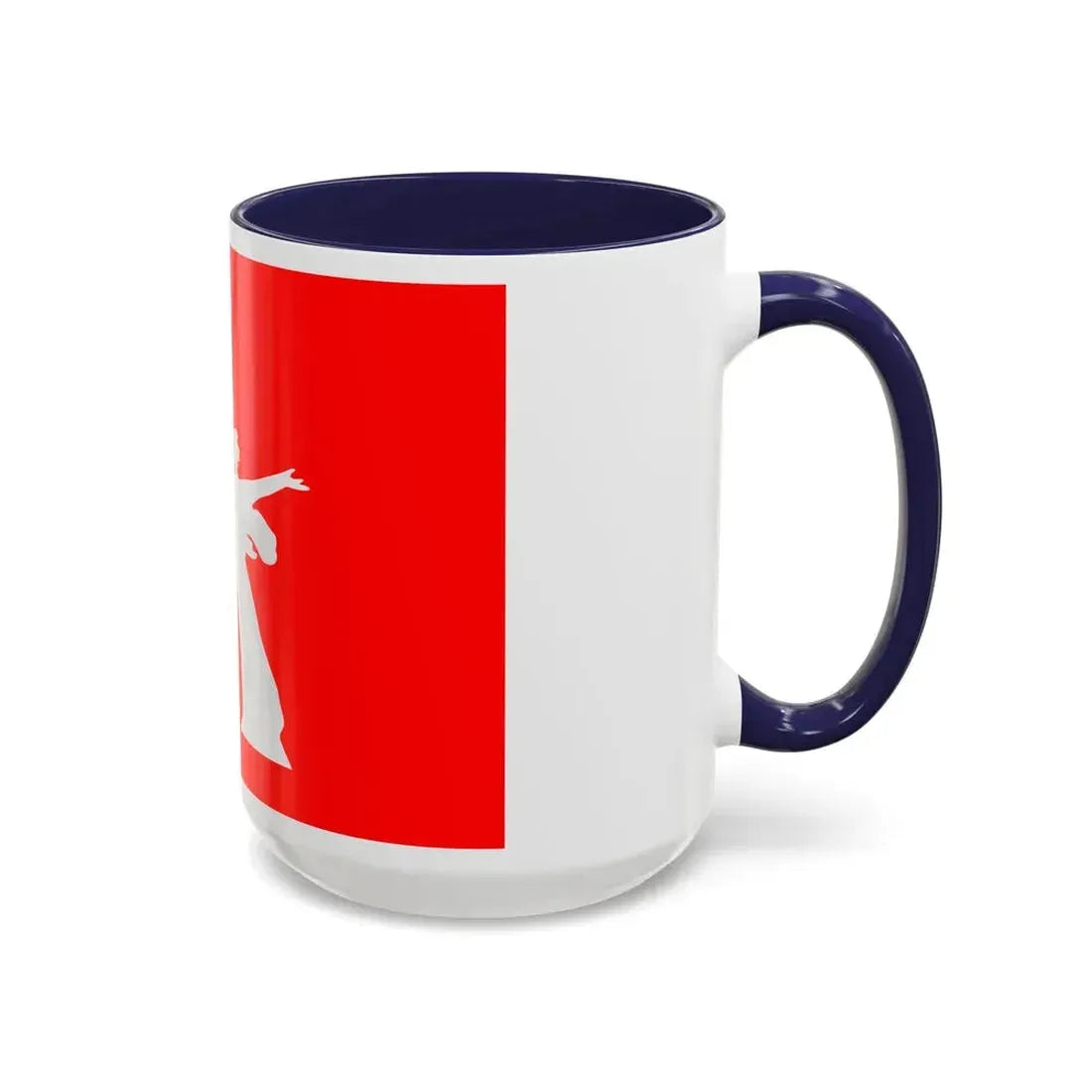 Flag of Volgograd Oblast Russia - Accent Coffee Mug - Go Mug Yourself