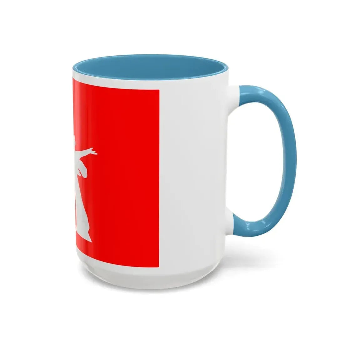 Flag of Volgograd Oblast Russia - Accent Coffee Mug - Go Mug Yourself