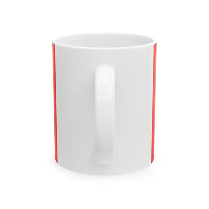 Flag of Volgograd Oblast (Russia) White Coffee Mug - Go Mug Yourself