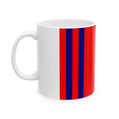 Flag of Volgograd Oblast Russia - White Coffee Mug - Go Mug Yourself