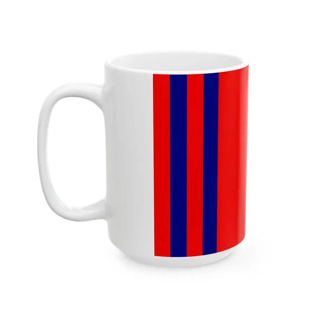 Flag of Volgograd Oblast (Russia) White Coffee Mug - Go Mug Yourself