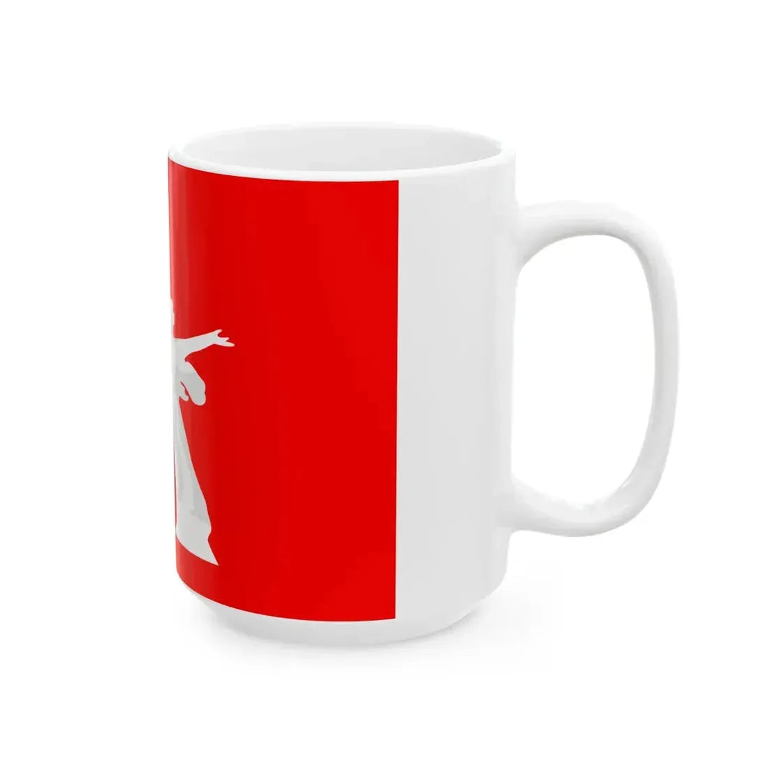 Flag of Volgograd Oblast (Russia) White Coffee Mug - Go Mug Yourself