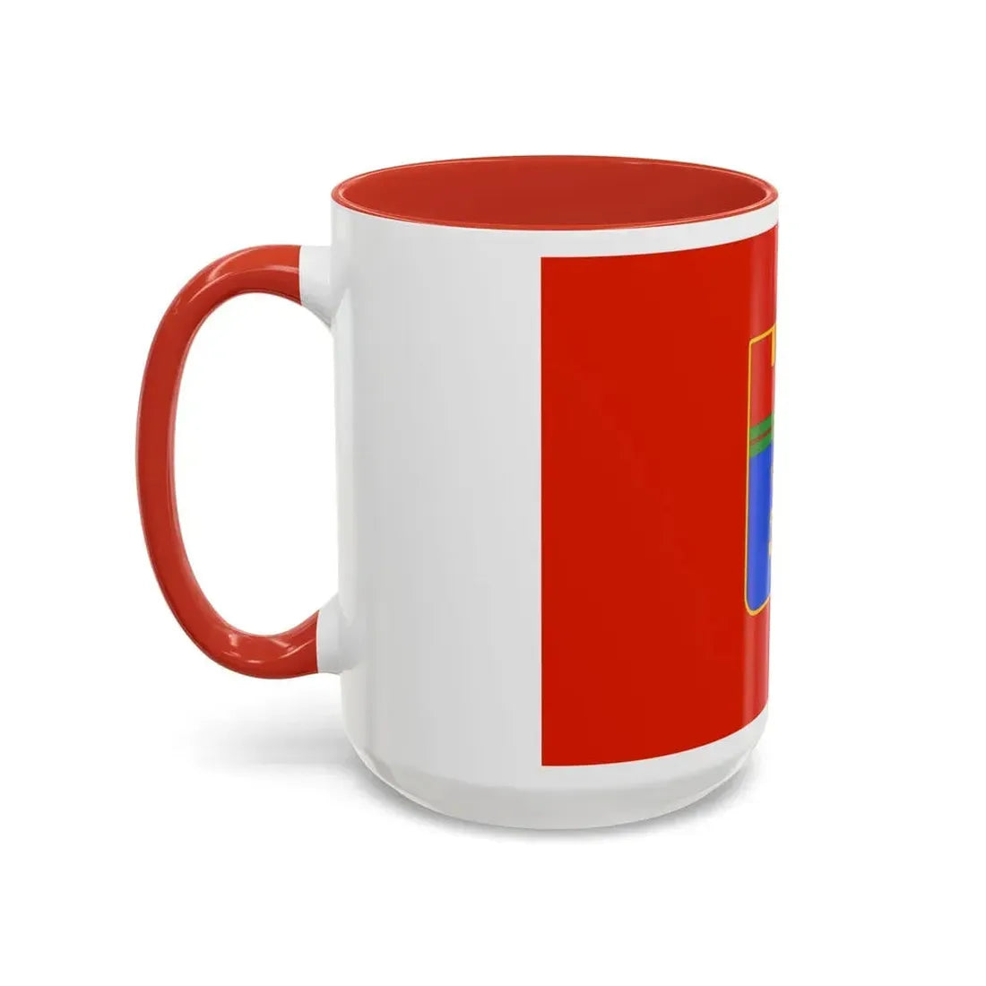 Flag of Volgograd Russia - Accent Coffee Mug - Go Mug Yourself