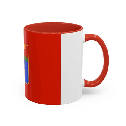Flag of Volgograd Russia - Accent Coffee Mug - Go Mug Yourself