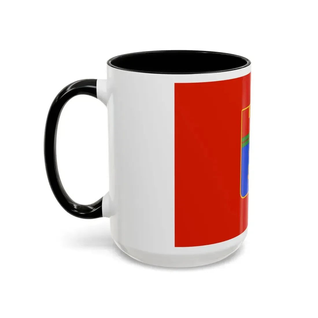 Flag of Volgograd Russia - Accent Coffee Mug - Go Mug Yourself