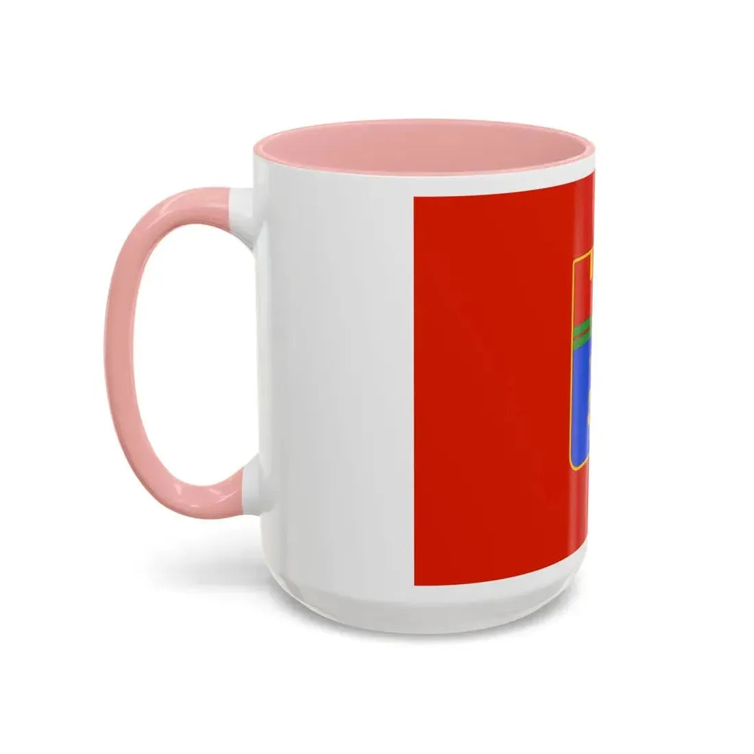 Flag of Volgograd Russia - Accent Coffee Mug - Go Mug Yourself