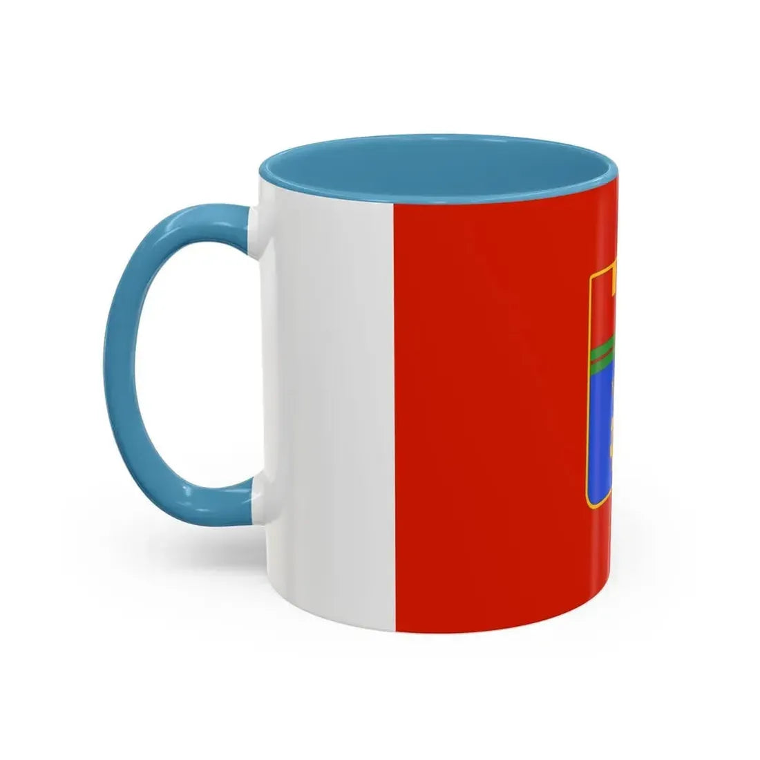 Flag of Volgograd Russia - Accent Coffee Mug - Go Mug Yourself