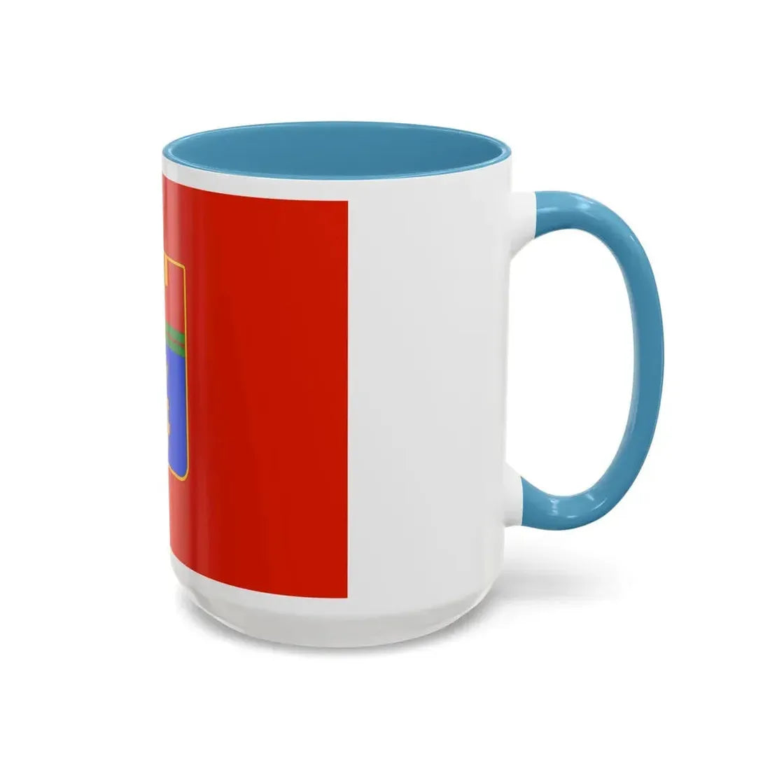Flag of Volgograd Russia - Accent Coffee Mug - Go Mug Yourself