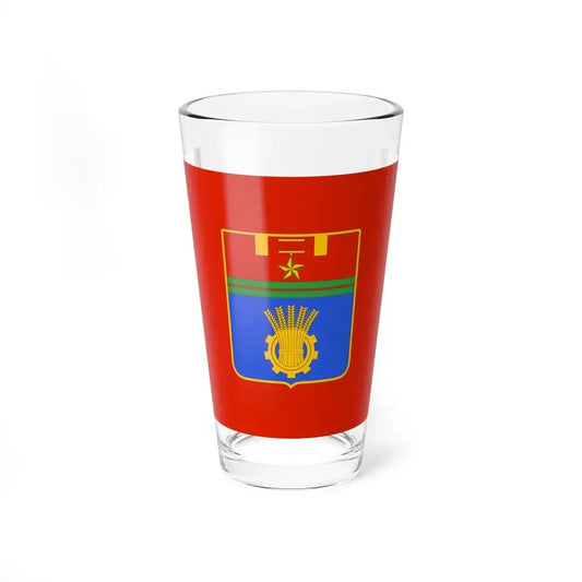 Flag of Volgograd Russia - Pint Glass 16oz 16oz - Go Mug Yourself