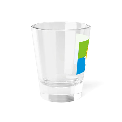 Flag of Volgorechensk Kostroma oblast (Russia) Shot Glass 1.5oz - Go Mug Yourself
