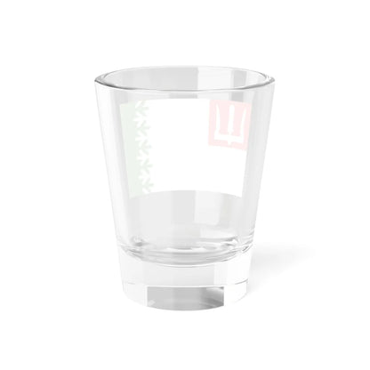 Flag of Volkhovsky rayon Leningrad oblast (Russia) Shot Glass 1.5oz - Go Mug Yourself