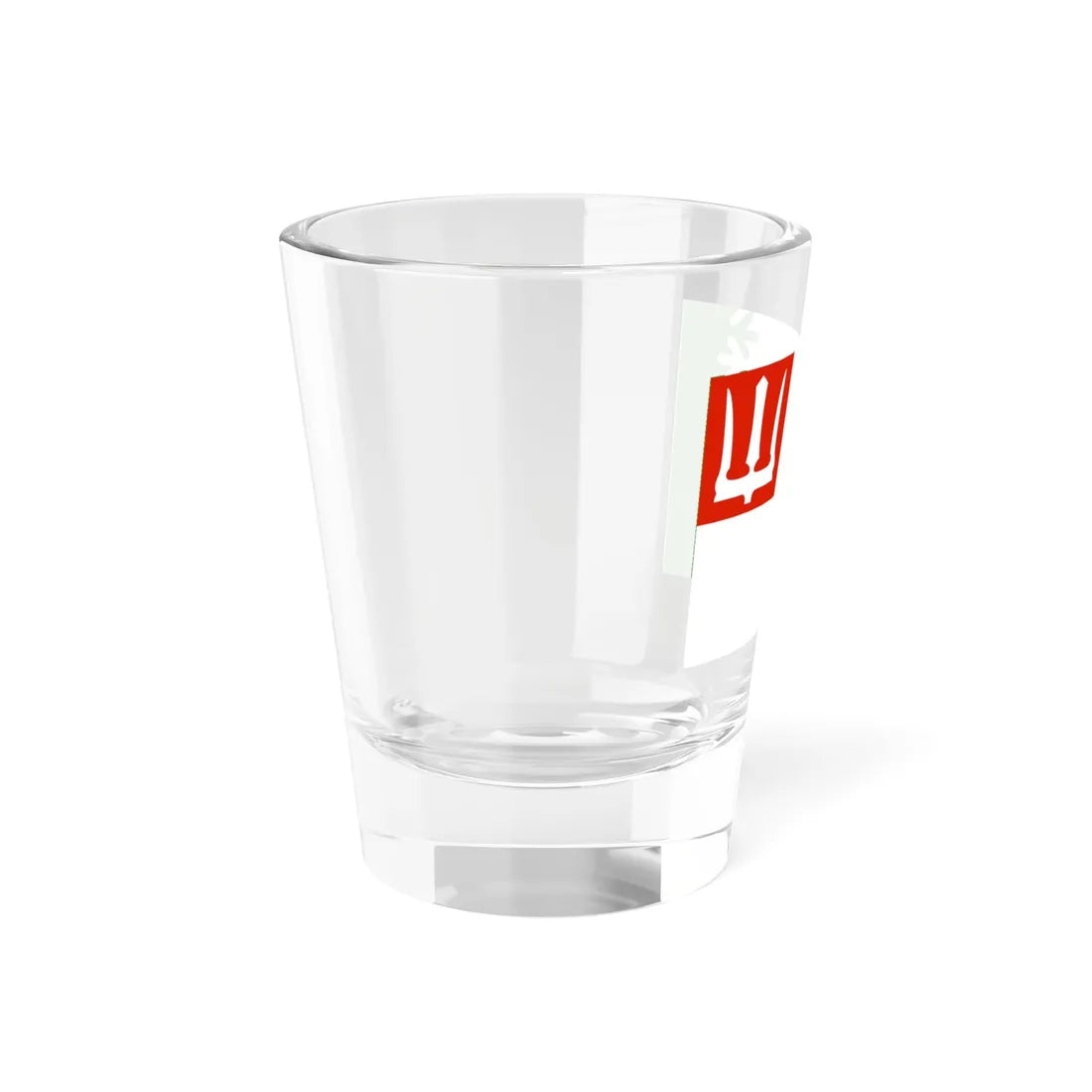 Flag of Volkhovsky rayon Leningrad oblast (Russia) Shot Glass 1.5oz - Go Mug Yourself