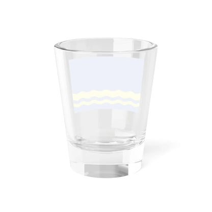 Flag of Volnovakha Raion Ukraine (Ukraine) Shot Glass 1.5oz - Go Mug Yourself