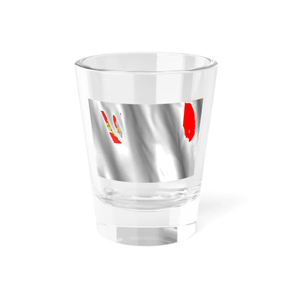 Flag of Vologda Oblast Picture Description (Russia) Shot Glass 1.5oz 1.5oz - Go Mug Yourself