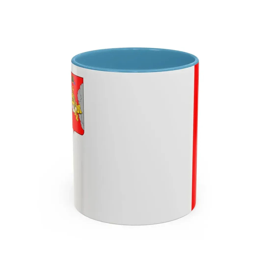 Flag of Vologda Oblast Russia - Accent Coffee Mug 11oz Light Blue - Go Mug Yourself