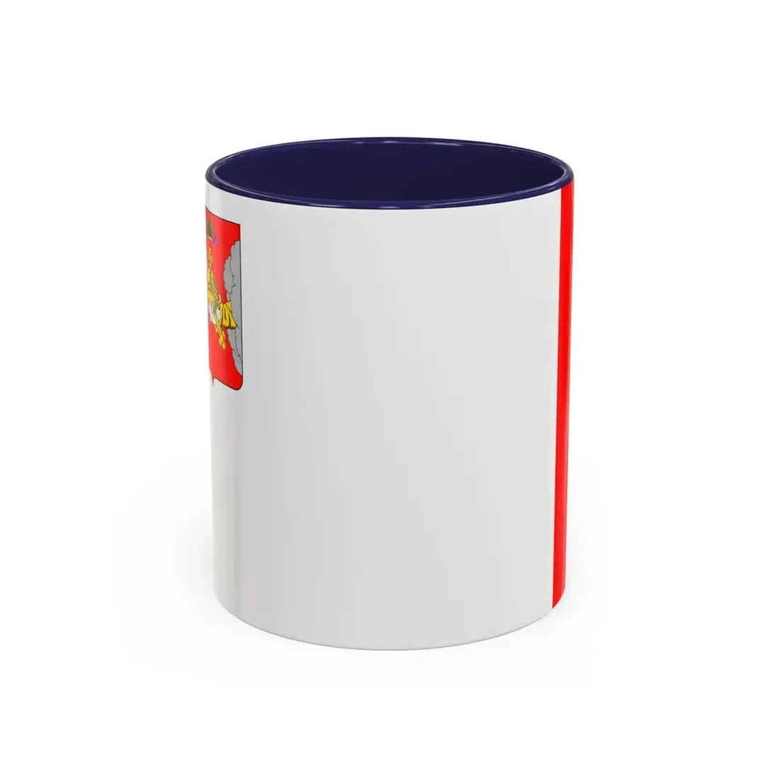 Flag of Vologda Oblast Russia - Accent Coffee Mug 11oz Navy - Go Mug Yourself