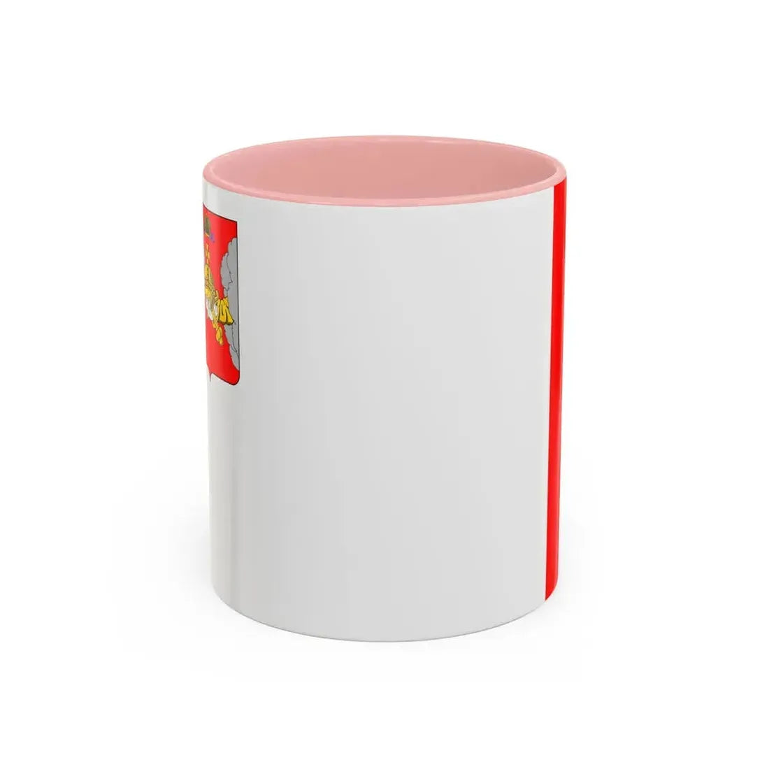 Flag of Vologda Oblast Russia - Accent Coffee Mug 11oz Pink - Go Mug Yourself