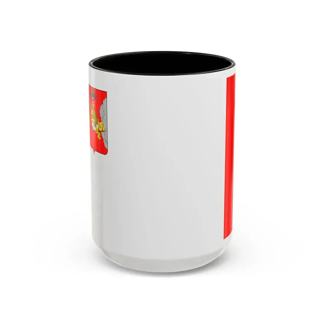 Flag of Vologda Oblast Russia - Accent Coffee Mug 15oz Black - Go Mug Yourself