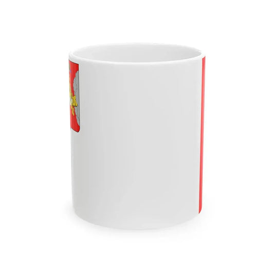 Flag of Vologda oblast (Russia) White Coffee Mug 11oz - Go Mug Yourself